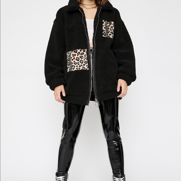 Dollskill Savage Taught me Fleece Jacket - Picture 1 of 8